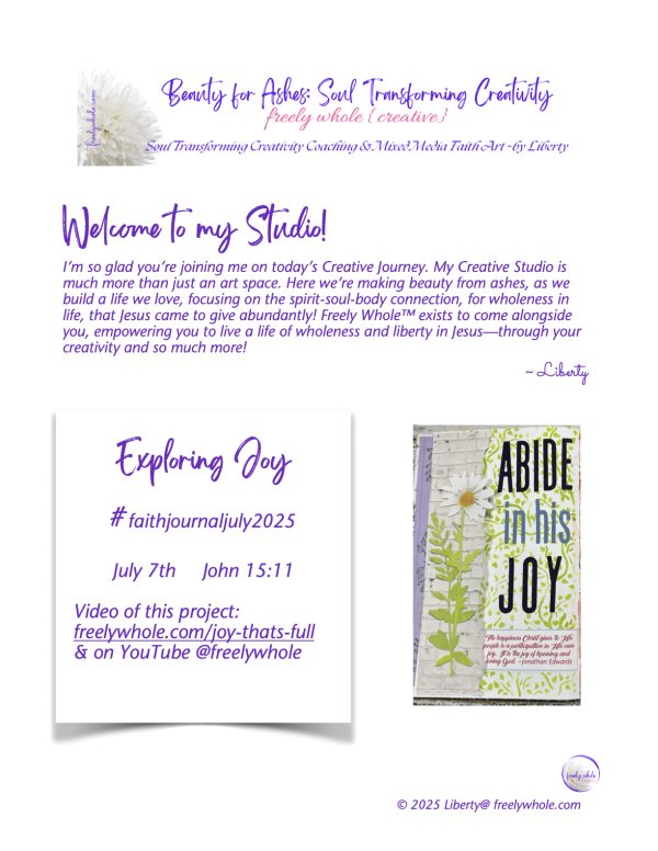 Exploring Joy Handout
